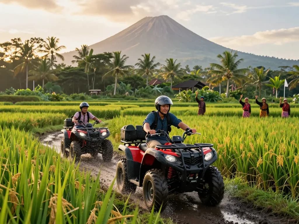 Find Bali tour packages featuring thrilling ATV adventures through lush jungles and scenic landscapes.