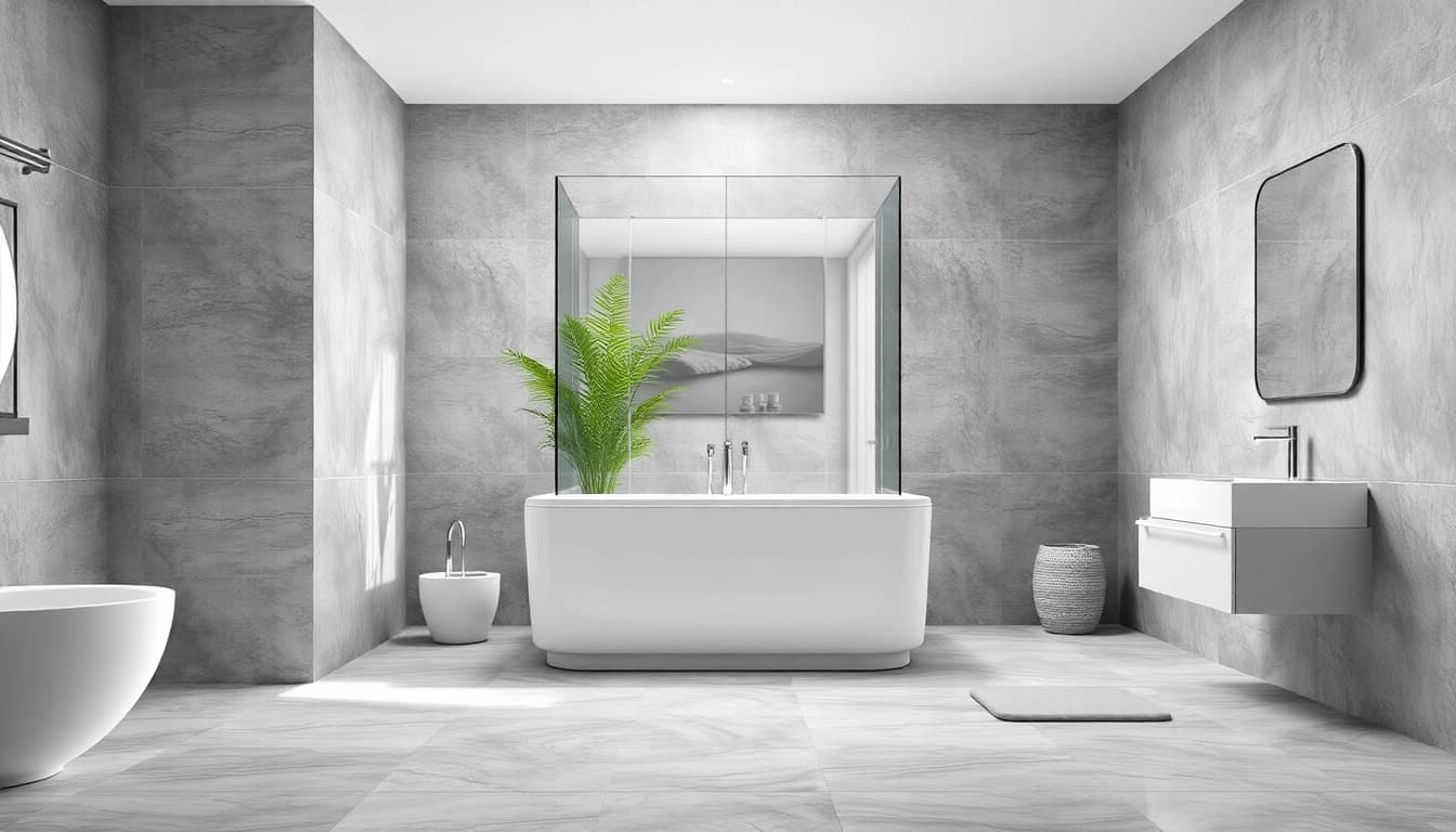 Erleben Sie die elegante duschkabine 80x80 in einem modernen Badezimmer mit warmen, entspannenden Farben.