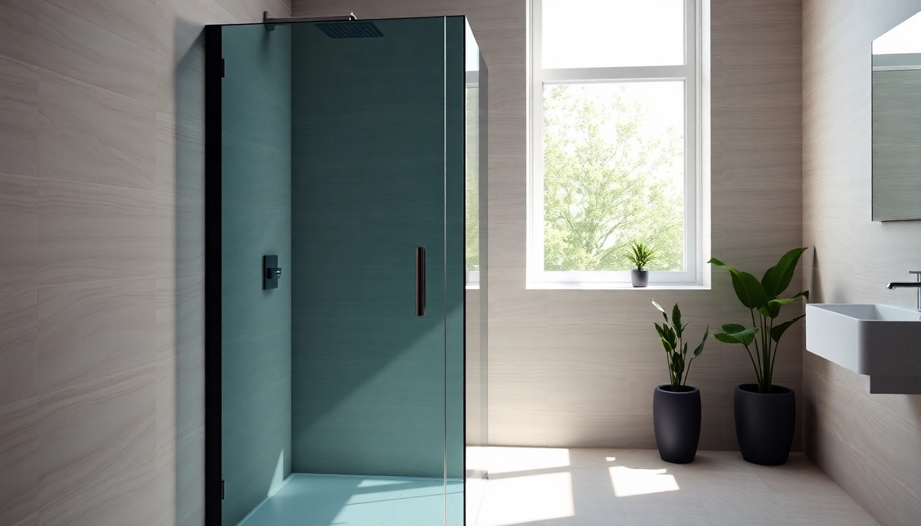 Elevate Your Bathroom Aesthetics with a Black Shower Door
