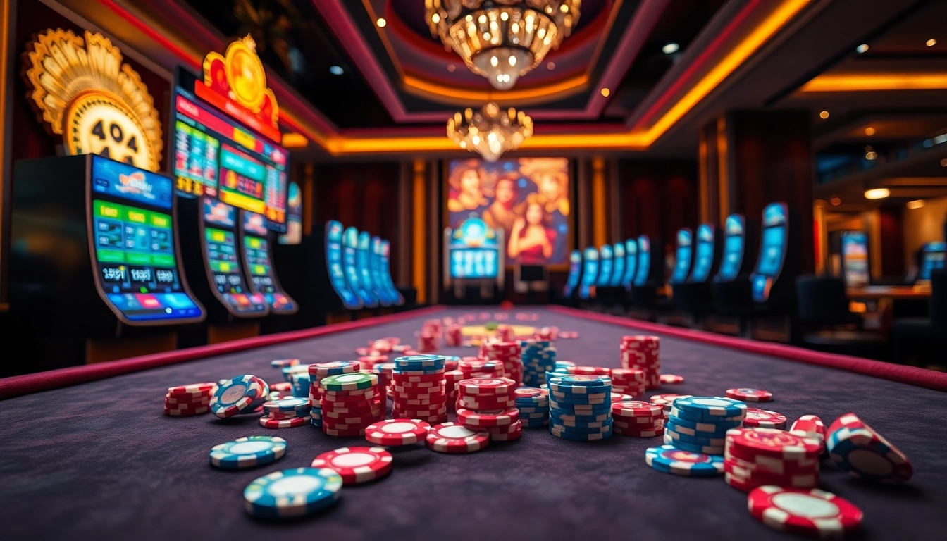 Play exciting games at pg88 Casino with vibrant colors and luxurious betting environments.