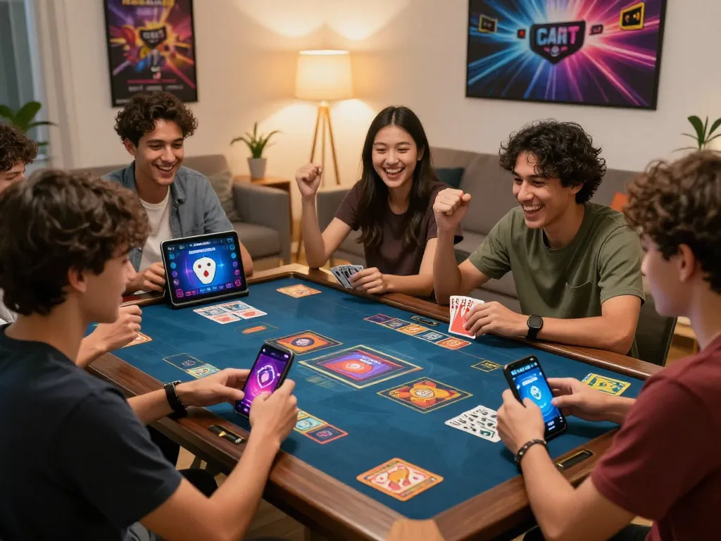 Engaged players enjoying the Teen Patti Star APK in an exciting online gaming environment.