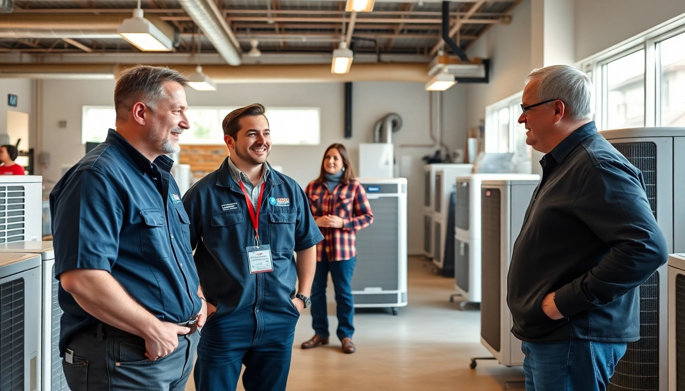 Find American Standard dealers near me in professional HVAC settings with friendly staff. related image
