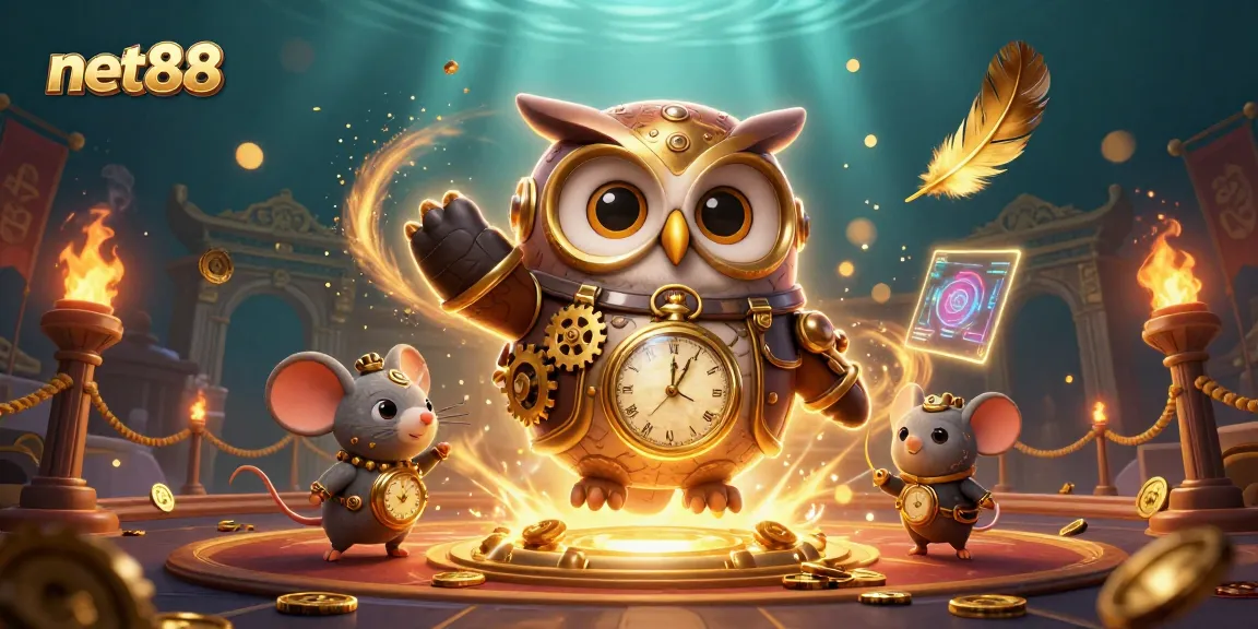 Engage with net88's thrilling casino experience amid vibrant steampunk visuals.