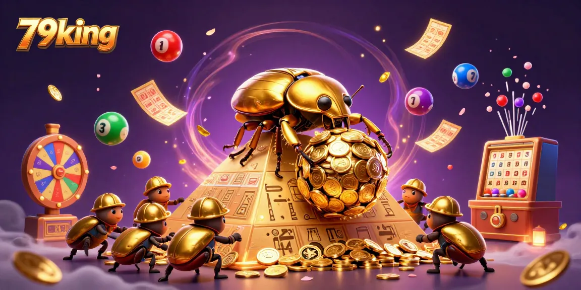 Experience thrilling wins at 79king with dynamic casino fun around a golden beetle.